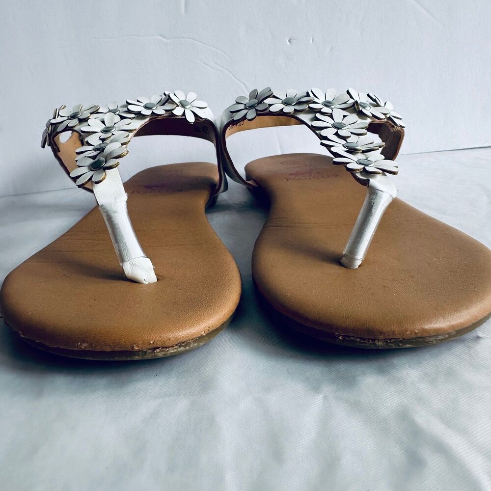 Beverly Hills Polo Club Girls Sandals Floral Kids Size 12 - Picture 3 of 6